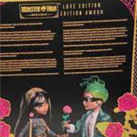 NIB 2023 LOVE MONSTER HIGH DOLLS - Picture 6 of 6